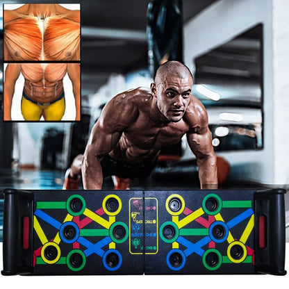 14-in-1 Push-Up Rack Board Fitness Gym Equipment - ALEGRE ATHLETICS