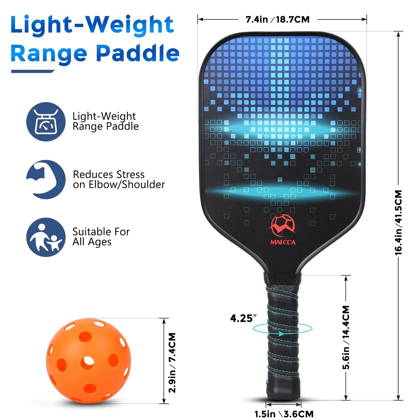 Pickleball Paddle Set - ALEGRE ATHLETICS